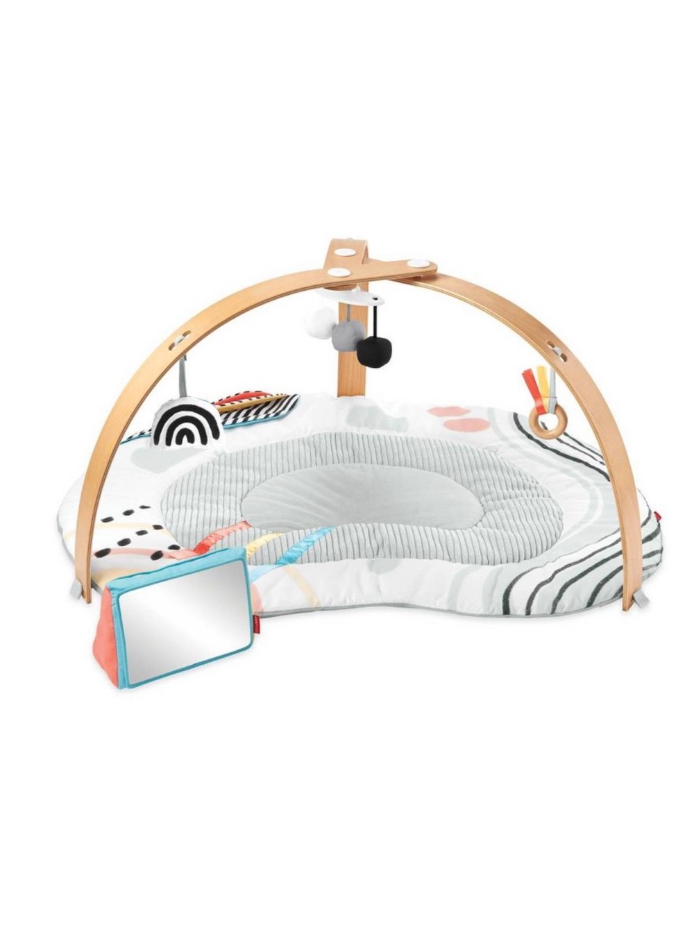 Skip Hop Discoverosity Montessori Inspired Baby Activity Gym & Tummy Time Mat